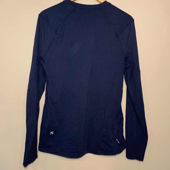Men's navy blue running shirt - Lululemon - Picture 2 of 4